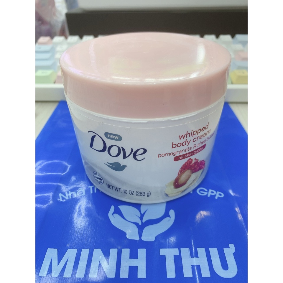 ✅[CHÍNH HÃNG] Tẩy da chết chiết xuất lựu và bơ hạt mỡ Dove Exfoliating Body Polish hũ 298g