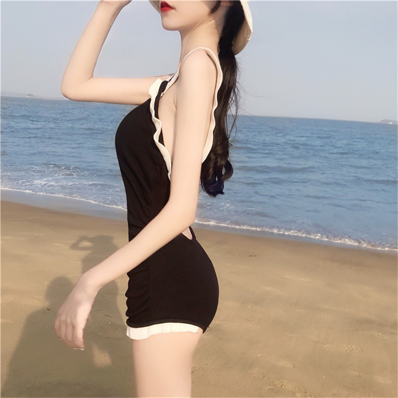 One Bộ Đồ Bơi Liền Thân Dệt Kim Hở Lưng Co Giãn Tốt 122099 | BigBuy360 - bigbuy360.vn