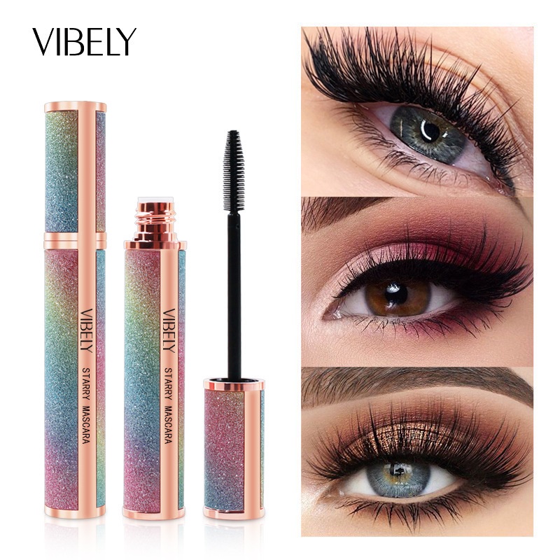 Mascara 4d Ttb225 Màu Sắc Tươi Sáng Kháng Nước Lâu Trôi Không Nhòe Chuốt Mi Cong Vút Và Dày Hơn