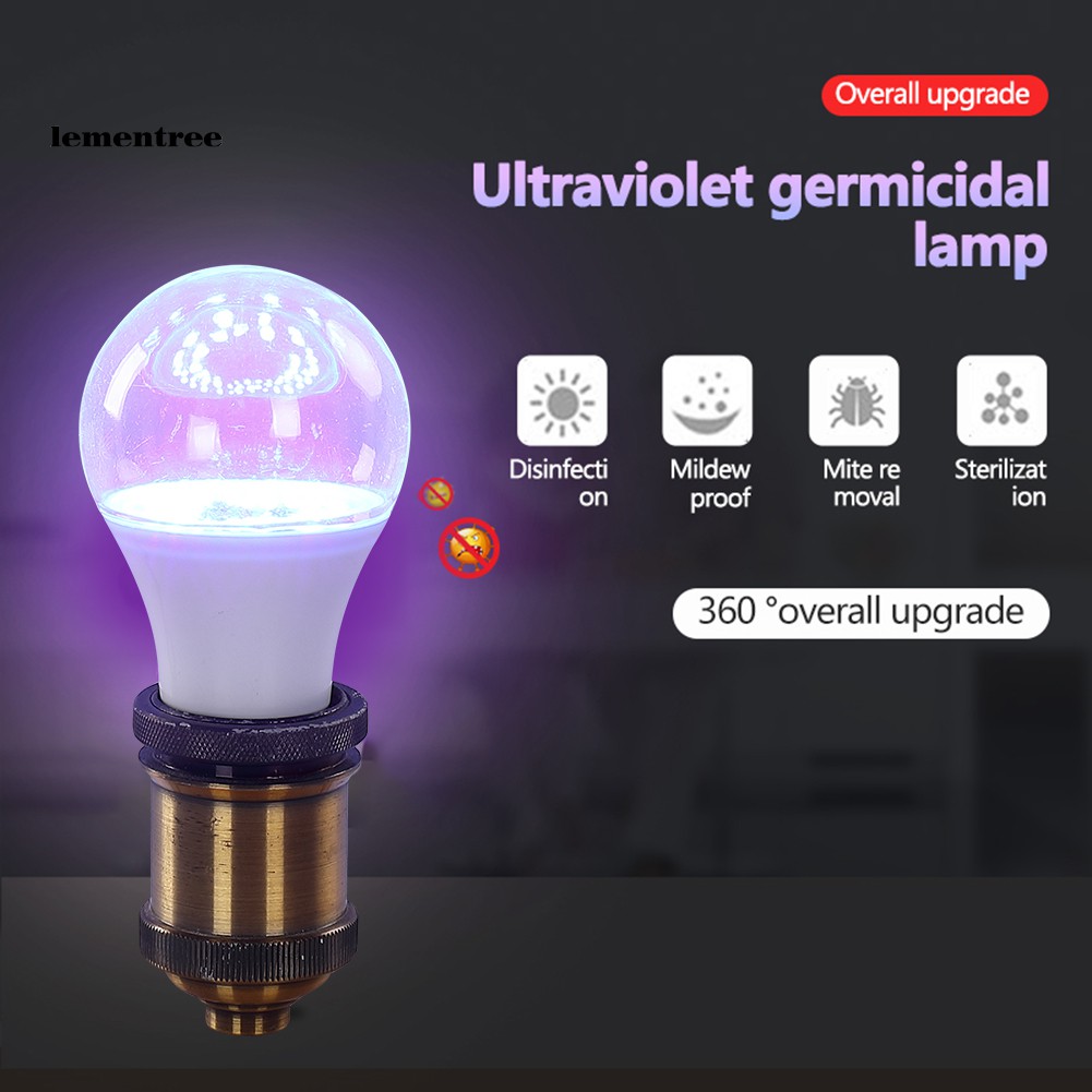 ✡WYB✡9W E27 36-LED UV Ultraviolet Sterilization Disinfection Light Germicidal Lamp