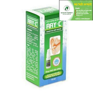 Vệ Sinh Ráy Tai RAY- C Khỏe Tai Hết Ngứa10ml