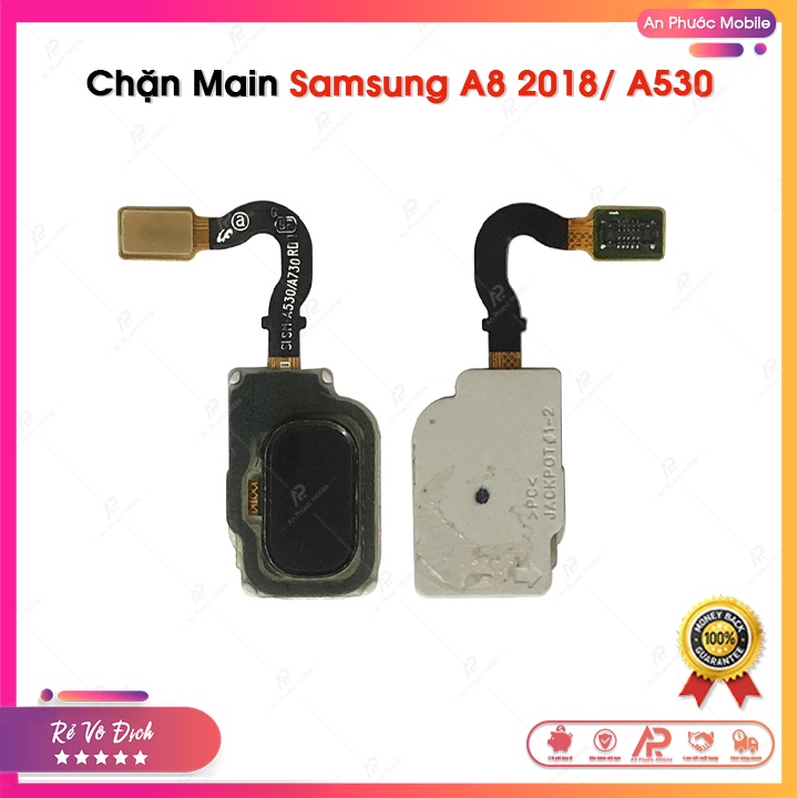Cáp Vân Tay Samsung A8 2018 / A530 - Dây Cảm Biến Vân Tay Điện Thoại Galaxy Zin Bóc Máy