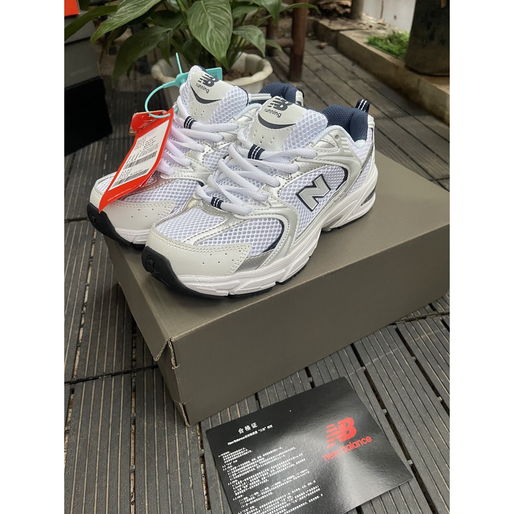 ] GIÀY NB 530 BẠC CAO CẤP FULL BOX