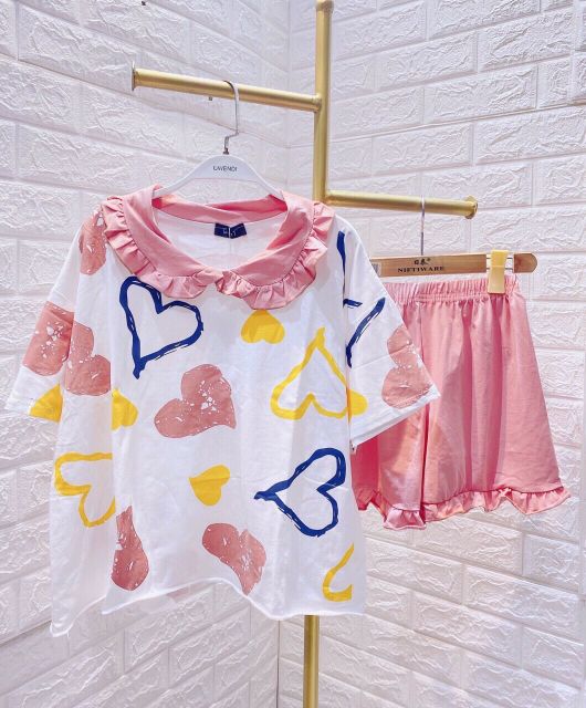Set bộ mặc nhà siêu cute QC