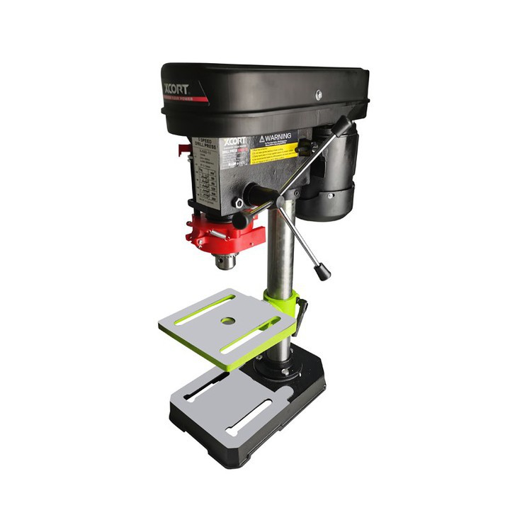 Máy khoan bàn XCORT 375W Máy khoan sắt bàn đầu tròn