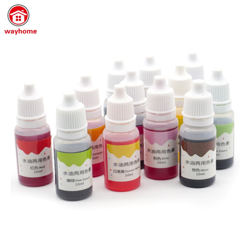 Thuốc nhuộm màu 10ml dùng làm đồ thủ công tiện dụng