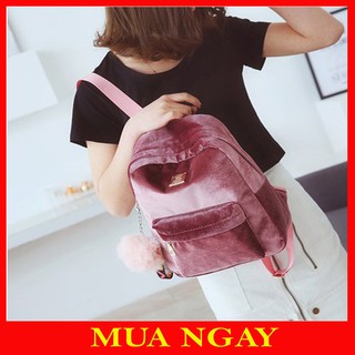Cặp sách nhung học sinh