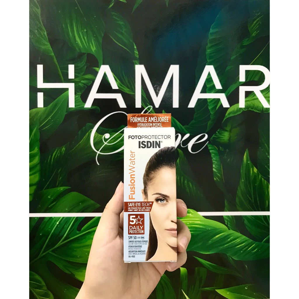 [BẢN MỚI NHẤT]Kem chống nắng có màu giúp bảo vệ da mặt hàng ngày Isdin Fotoprotector Fusion Water Co