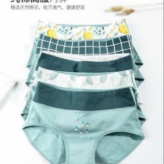 Set chip quần cạp cao