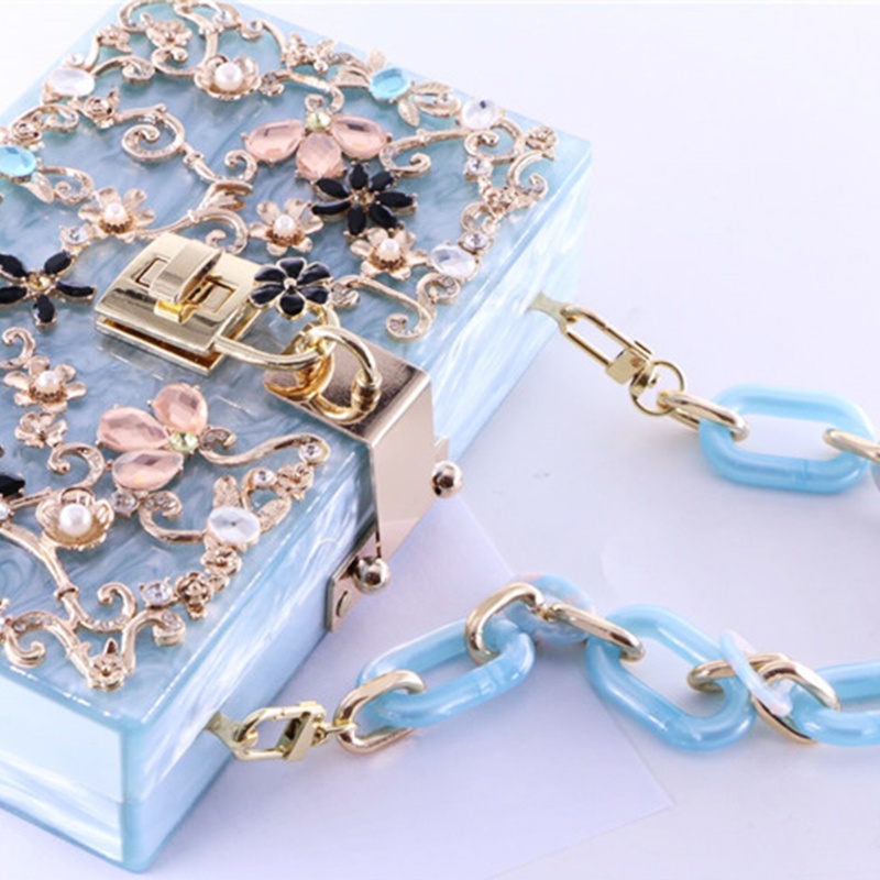 Dây Đeo Túi Xách Bằng Nhựa Acrylic Có Khóa DIY