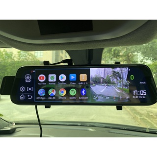 Cam hành trình gương D10 android xetabon