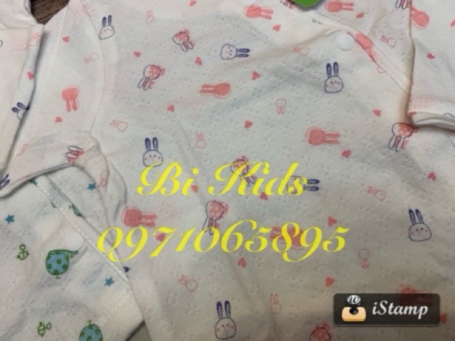 Bộ cúc lệch vải thông hơi Lullaby