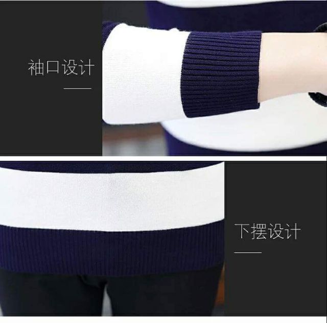 Áo len kẻ nam Quảng Châu