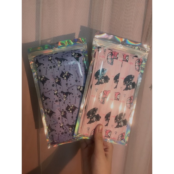 Khẩu Trang In Hình Kuromi ( Size Dành Cho Người Lớn ) | BigBuy360 - bigbuy360.vn