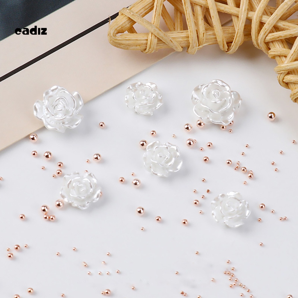 [Hàng mới về] Phụ kiện trang trí móng tay 3D hình hoa trà