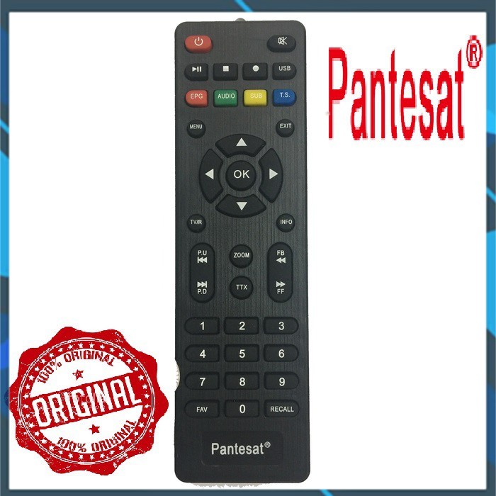 Remote điều khiển đầu thu Pantesat mẫu 1