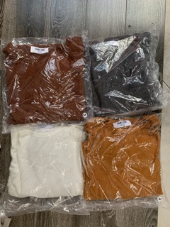 Combo 2 áo len mỏng Double Zero
