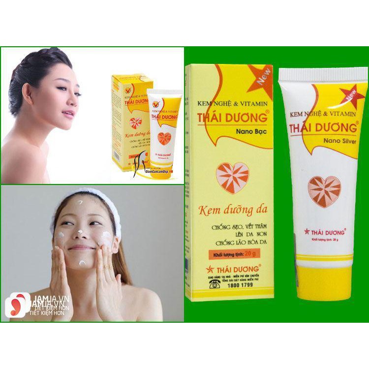 KEM NGHỆ & VITAMIN THÁI DƯƠNG NANO BẠC