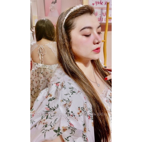 (BIGSIZE 60 ĐẾN 90 KÝ)Đầm hoa nhí hở lưng(có sẵn mút ngực) | BigBuy360 - bigbuy360.vn