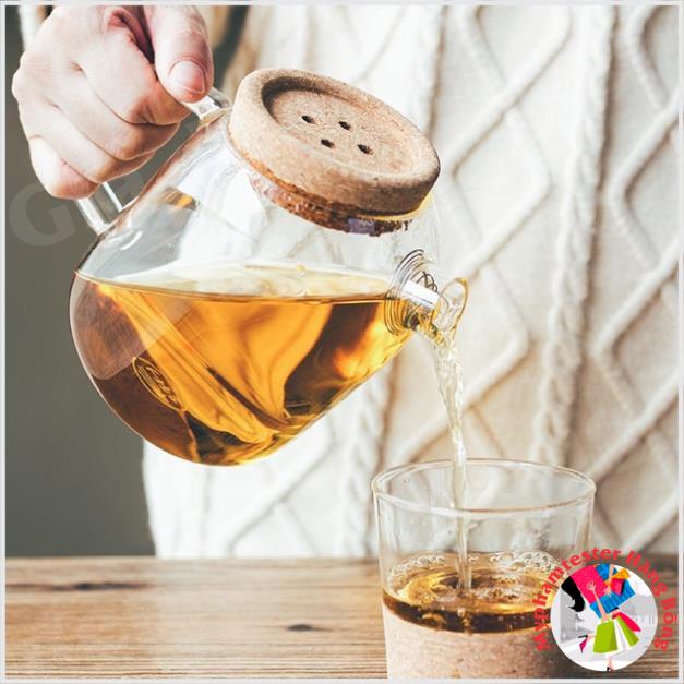 (HÀNG ĐẸP) Bình nghiêng nắp gỗ 1,6L