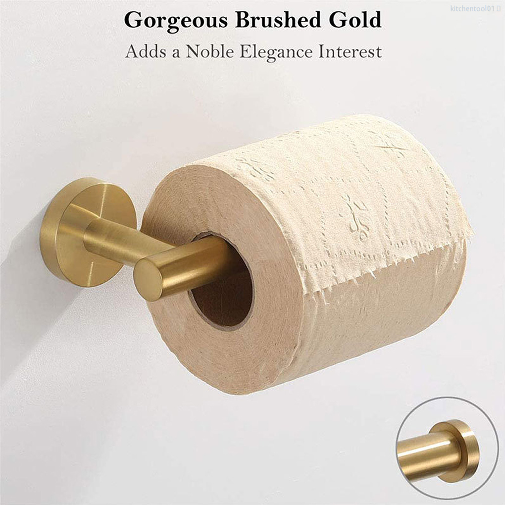Giá Treo Cuộn Giấy Vệ Sinh Gắn Tường Chất Liệu Thép Không Gỉ Tiện Dụng Cho Nhà Bếp / Phòng Tắm / Bếp | BigBuy360 - bigbuy360.vn