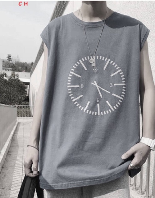 Áo cụt cánh in hình đ hồ COK687