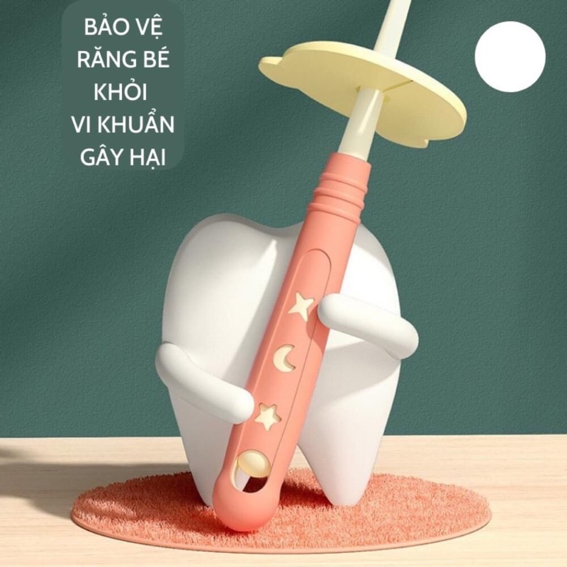 🪥🪥Bàn chải 360 độ UES sợi Nano siêu mềm cho bé