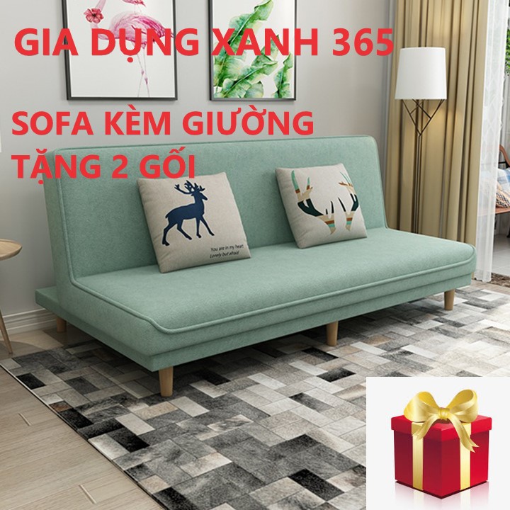 Ghế sofa kèm giường thông minh - Nội thất phòng khách thông minh chất liệu cao cấp kiểu dáng hiện đại có 2 kích thước