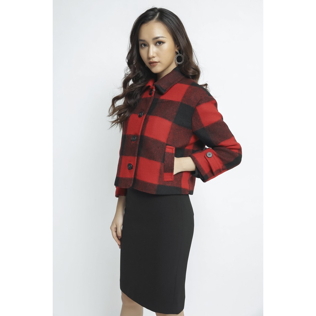 Áo Khoác dạ dài tay cổ đức nữ IVY moda MS 70B6751 | BigBuy360 - bigbuy360.vn