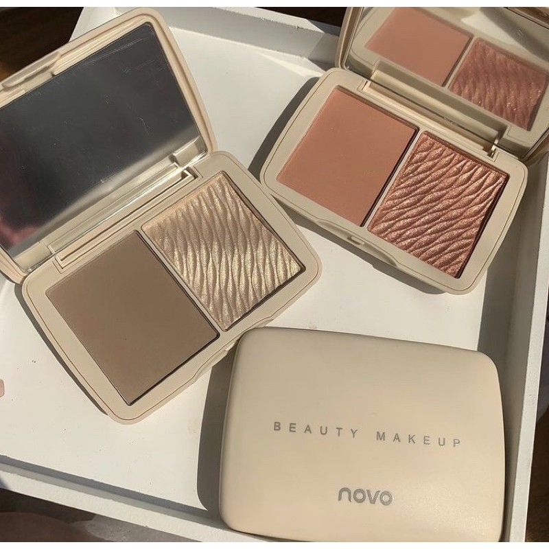 Phấn má + bắt sáng NOVO 2Ô No.5337