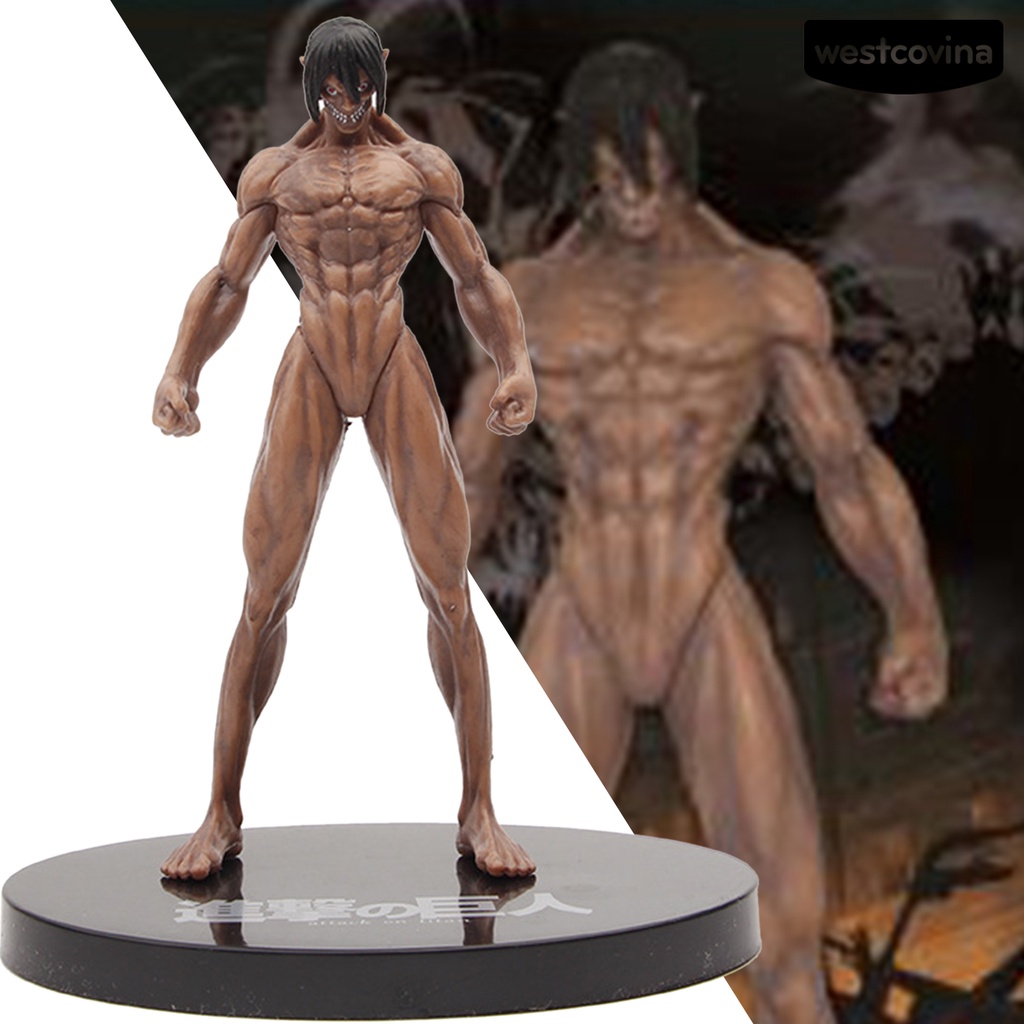 WEST Figure Funny Anime Decorative Titan Eren Model for Gift