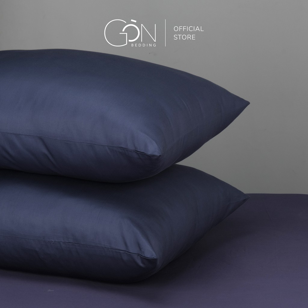 [Nhiều màu] Cặp Vỏ Gối Nằm Gòn Bedding Cotton Satin Hàn Quốc Màu Trơn 50x70 cm | BigBuy360 - bigbuy360.vn