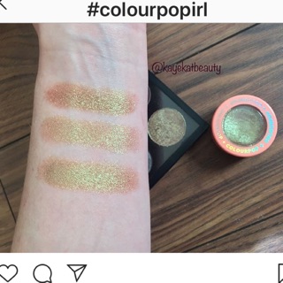 Phấn mắt Colourpop super shock eyeshadow ultra glitter màu irl auth
