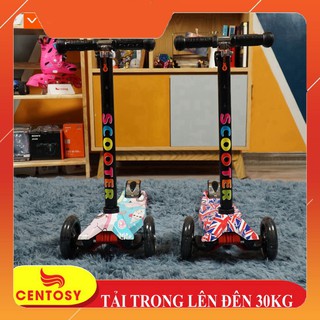 Xe trượt scooter 036zm cao cấp - dành cho bé từ 3 đến 9 tuổi sale sốc