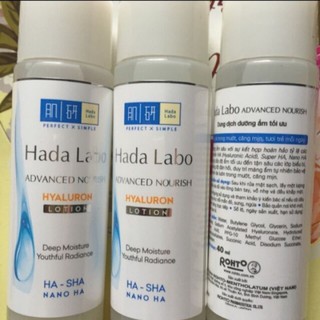 Dung Dịch Dưỡng Ẩm Tối Ưu Hada Labo 40ml