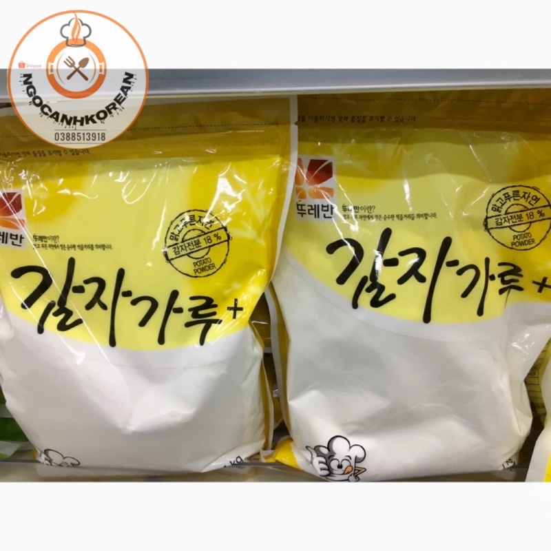 &lt;HOT&gt; Bột khoai tây Hàn Quốc Potato Powder 1kg