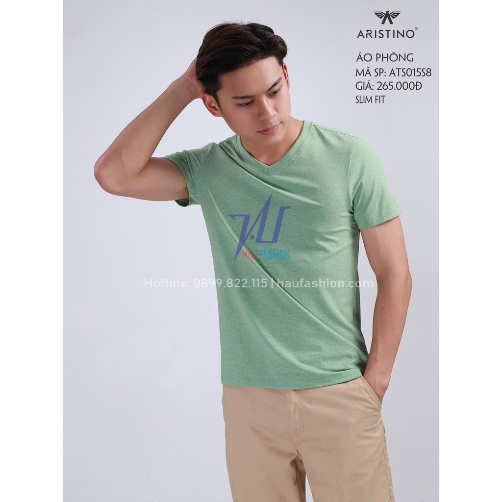 Áo thun nam Aristino ATS015S8