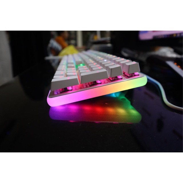 ⭐CHÍNH HÃNG⭐ Bàn phím cơ Chơi Game Royal Kludge RK918 RGB. Thiết kế đẹp, đèn nền RGB rực rỡ. Có dây, Full size 108 phím | BigBuy360 - bigbuy360.vn