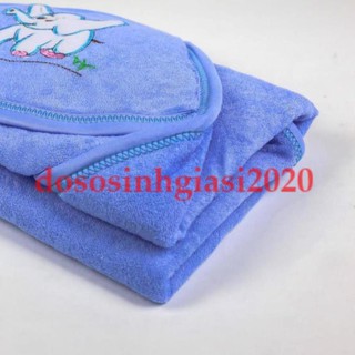 Khăn choàng bế-Choàng ủ nút 3 lớp cho bé sơ sinh