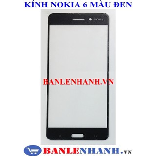 KÍNH NOKIA 6 MÀU ĐEN  [KÍNH ZIN, XỊN]