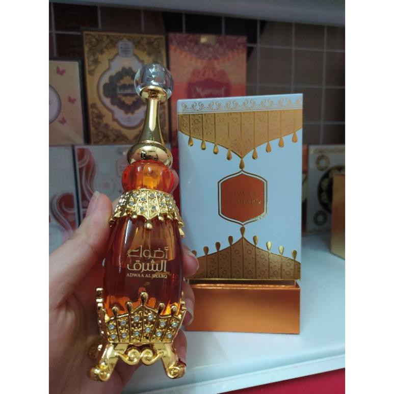 Tinh Dầu Nước Hoa Dubai Nội Địa Việt Kiều Adwaa Al Sharq 25ml Nữ - Tặng Lăn 5ml Mùi Bất Kì | BigBuy360 - bigbuy360.vn