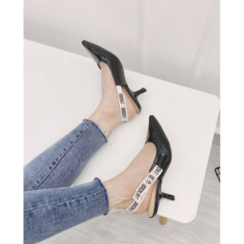 Sandal 6p Gót Cong Da Bóng Êm Chân Fullbox Bill Túi Hãng