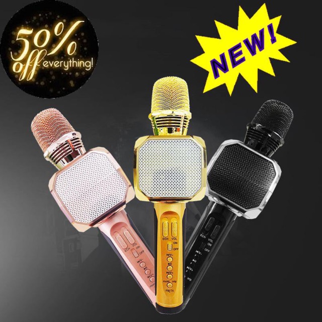 Micro Karaoke Bluetooth YS 90, YS 91, YS 92, YS 96, SD 10, SD 08 CHÍNH HÃNG - RUBYGROUP