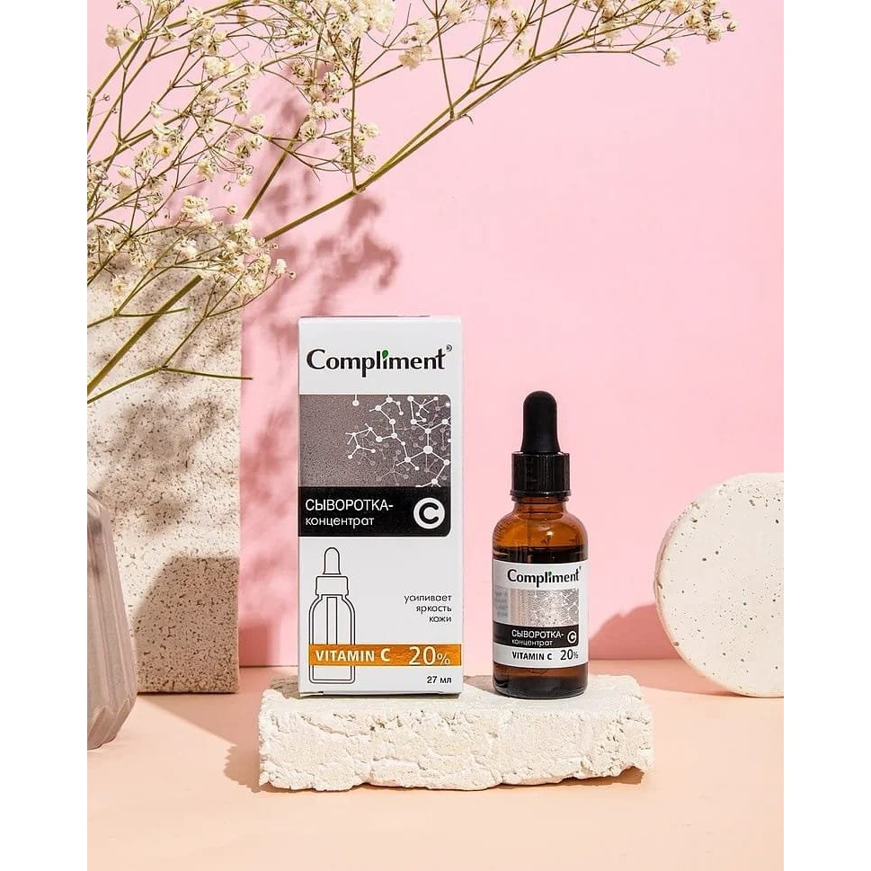 Serum Compliment Vitamin C 20% đều màu, sáng da, mờ thâm