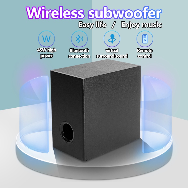 Loa Soundbar Để Bàn, Loa Bluetooth TIVi, Máy Tính, Âm Thanh 360 Độ Nghe Nhạc, Xem Phim Cực Đã,Công suất 45W