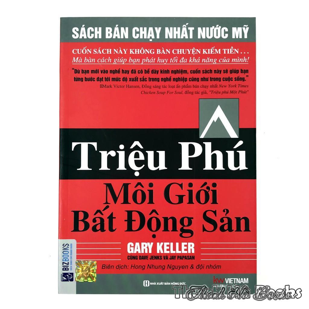 Sách - 2 cuốn Triệu Phú Môi Giới Bất Động Sản + Triệu Phú Bất Động Sản Tự Thân (combo, lẻ tùy chọn)