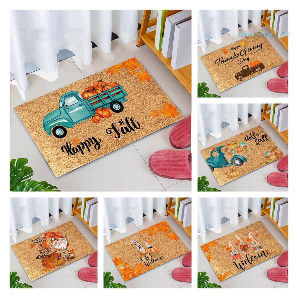 Thảm Chùi Chân Chống Trượt Thấm Hút Nước Tốt Tiện Dụng Cho Gia Đình