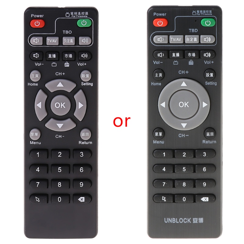 Điều Khiển Từ Xa Cho Ti Vi Thông Minh Unblock Tech Ubox Gen 1 2 3
