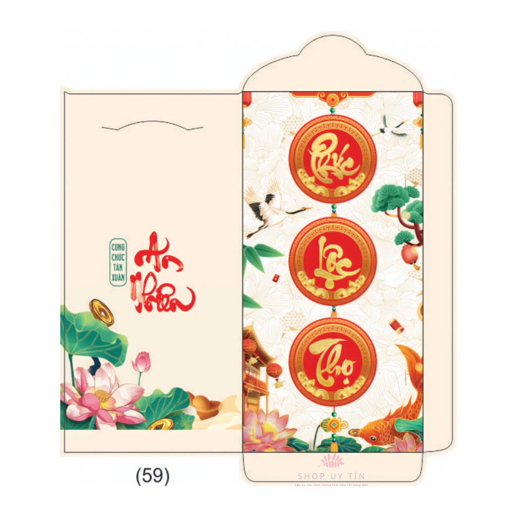 Bao Lì Xì Giá rẻ - Chất lượng - Mẫu đẹp - Shop uy tín