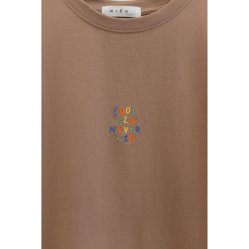 [Miều Fashionista] Áo thun in hình Cool Kid Never Lie